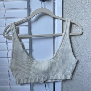 NWT WeWoreWhat knit bralette